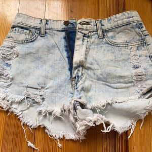 Jean shorts